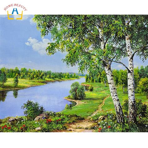 Spring Landscape Drawing at PaintingValley.com | Explore collection of ...