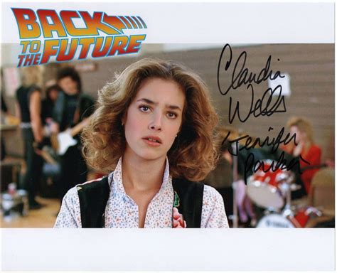 Claudia Wells – Signed Photo – Back to the Future – SignedForCharity