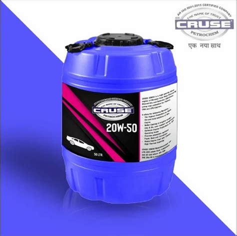 Semi Synthetic 20W50 4T Engine Oil, Barrel of 50 Litre at Rs 225/litre in Surat