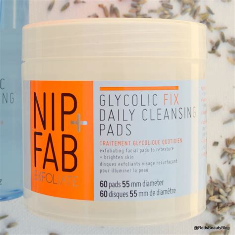 Nip And Fab Glycolic Fix Daily Cleansing Pads Mrs Reds Beauty Blog