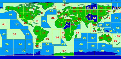 Itu Zones North America Map