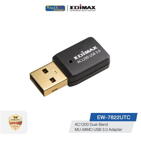 Edimax Ew Utc Ac Dual Band Mu Mimo Usb Adapter Shopee