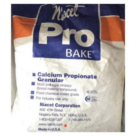 Jual PENGAWET ROTI DAN KUE KALSIUM PROPIONAT Niaseg Calcium Propionat