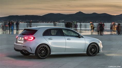 2019 Mercedes Benz A Class A200 Amg Line Color Digital White Side Caricos