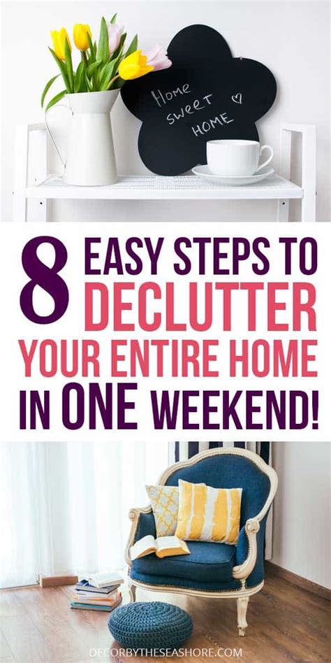 How To Declutter Your Entire Home In One Weekend Or Less