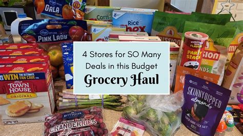 Budget Grocery Haul To Walmart Sams Kroger Kroger Weekly Deals