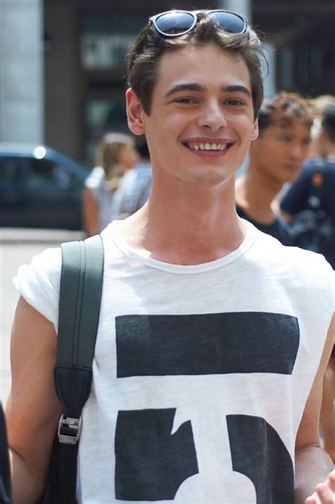 Milan Mens Fashion Week 2014 Ss15 Jacob Morton Model Off Duty Photo By