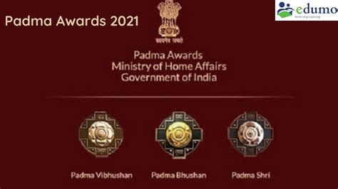 Padma Awards 2021 Complete List Of Awardees Edumo