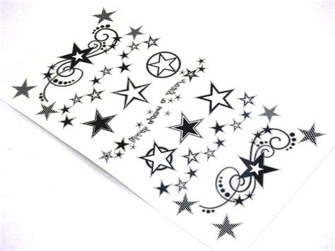 Wish Upon a Star Tattoo Sheet - Party Bags and Party Bag Fillers | Buy ...