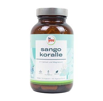 Sango Koralle Kapseln Nat Rliches Calcium Und Magnesium For You