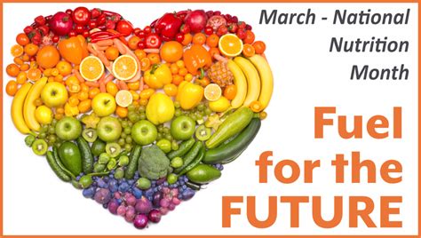 nutrition month ideas march  nutrition month  years theme