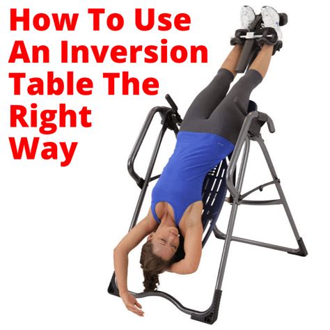 Inversion table – Artofit