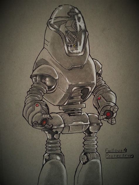 Fallout 4 Protectron by alphalifeform on DeviantArt