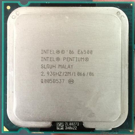 Bộ xử lý Intel Pentium E6500 2M bộ nhớ đệm 2 93 GHz 1066 FSB cũ