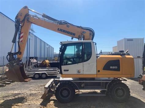 Liebherr A Litronic Wheeled Excavators Construction Beutlhauser