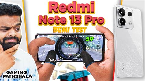 Redmi Note 13 Pro PUBG Test With FPS See How It Performs If It