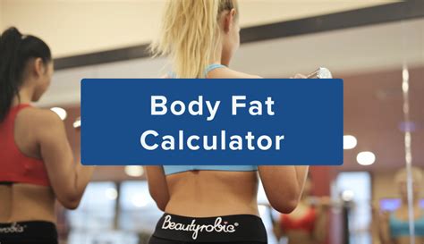 Body Fat Calculator Essential Health Info