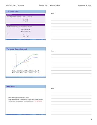 Lesson Indeterminate Forms And L Hopital S Rule Section