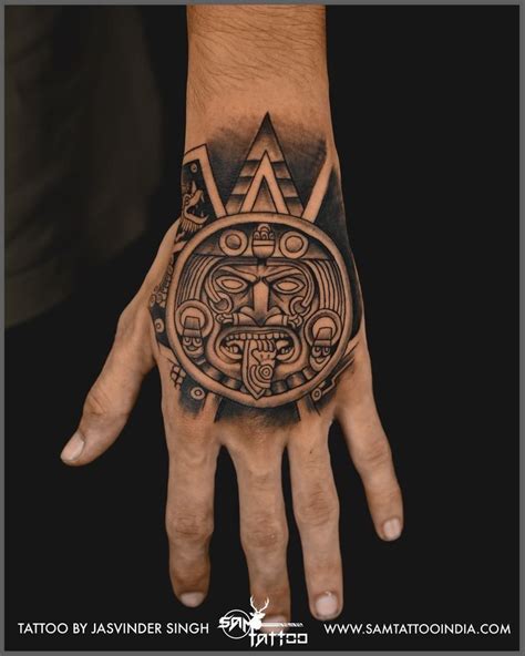 Pin By Shorty Hps On Chicano Art Tattoo In Mayan Tattoos Aztec