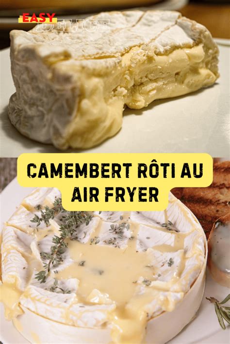 Camembert R Ti Au Air Fryer Une Recette Gourmande Et Facile