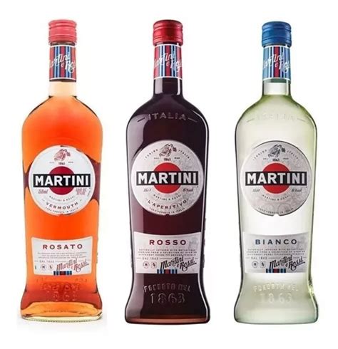 Combo Vermouth Martini Rosato Rosso E Bianco Ml Cada Frete Gr Tis