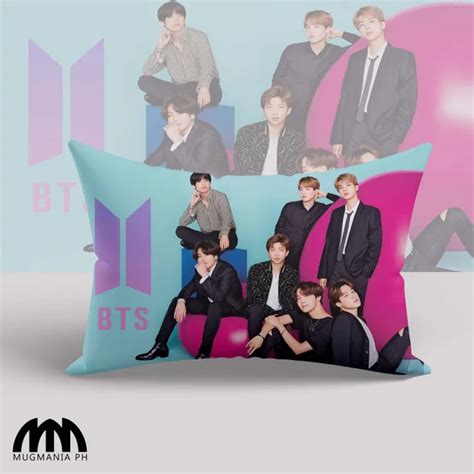 Bts Pillows Mugmania Jungkook V Jimin Jin Suga Rm Jhope