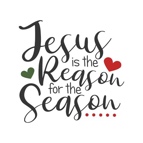 Jesus Is The Reason SVG