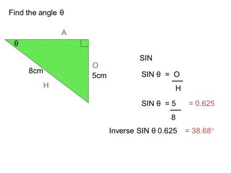 Find an Angle Using the Sin Ratio Worksheet - EdPlace