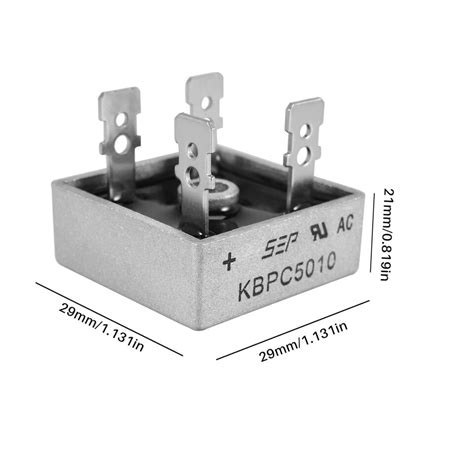 Pont De Redresseur A Diode Monophase A V Kbpc Nouveau