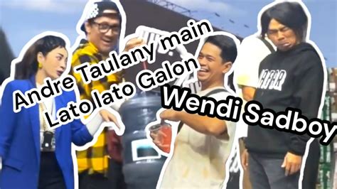 Kocak Abis 🤪🤪🤪 Andre Taulany Main Lato Lato Galon Wendi Sadboy Youtube