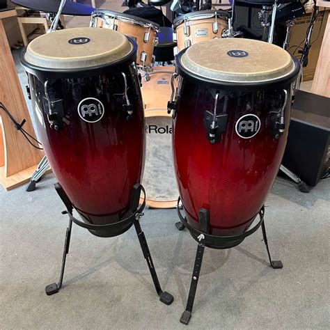 Meinl Headliner Series Conga Set Wine Red Burst Pre Owned Bananas At Large® Musical