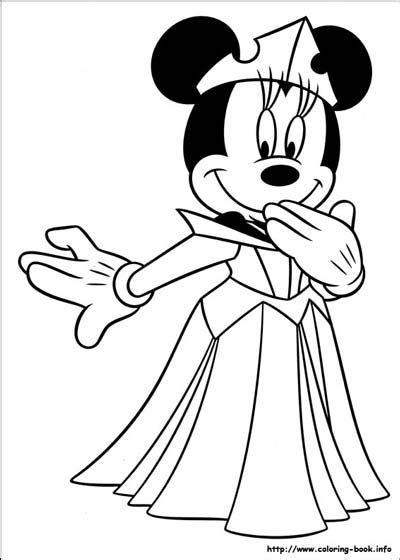 Minnie Mouse Ballerina Coloring Pages Funkin