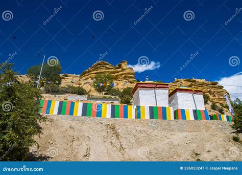 Century Old Gumba And Gompas Monastery Around Chhoser Village In Upper