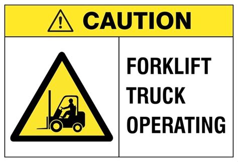 298 Caution Sign Forklift Machinery Stock Vectors And Vector Art