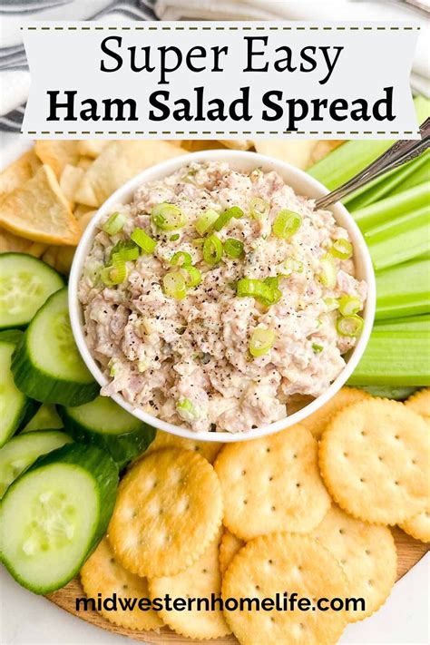 Old Fashioned Ham Salad Recipe Midwestern Homelife