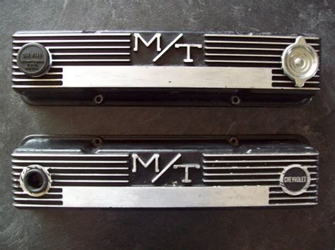 Vintage Chevy MT Mickey Thompson Valve Covers