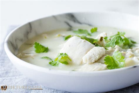 Poached fish in Coconut Milk and ways of de-stressing - Pikturenama