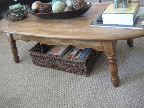 Baskets Under Coffee Table Home Design Inside