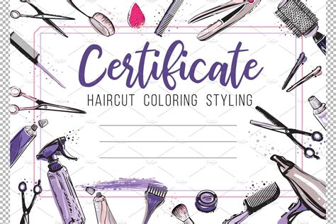 Fashion Beauty Salon Certificates Masterbundles