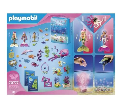 Playmobil Calendrier De L Avent Jeu De Bain Le Monde Des Sir Nes