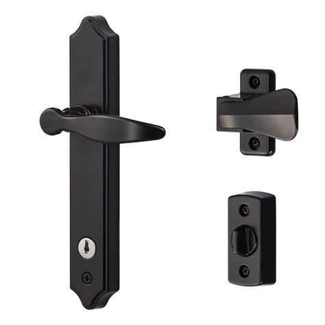 Snapklik.com : Ideal Security Matte Black Storm Door Handle