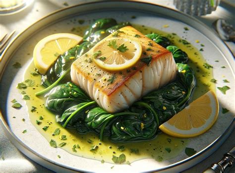 Fish Fillets with Spinach and Lemon Butter Sauce by joaowcardoso. A Thermomix ® recipe in the ...