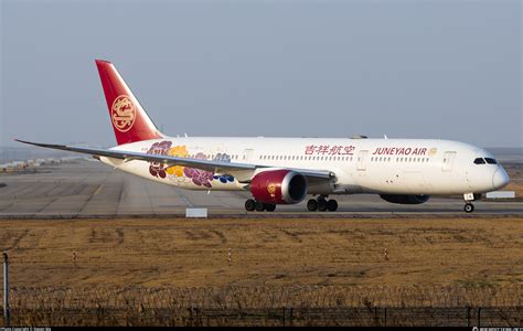 B Juneyao Airlines Boeing Dreamliner Photo By Steven Ma Id