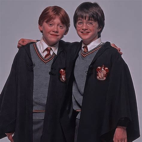 Ron and Harry | Harry potter actors, Harry potter ron, Harmony harry potter