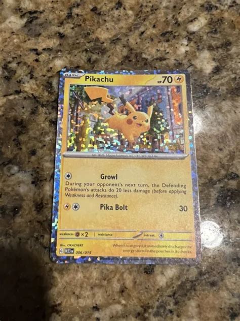 Pikachu Holo Mcdonalds Pokemon Card Eur