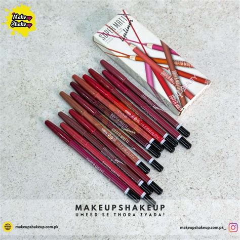 Super Matte Lip Pencils ( 12 Colors ) - Makeup Shakeup (Pvt) Ltd