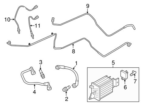 Genuine Oem Ford Part Crankcase Tube Fl3z 6758 C Genuine Oem Ford Parts And Accessories