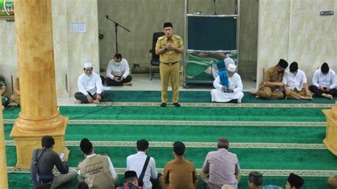 Safari Ramadan Aulia Rachman Apresiasi Upaya Masjid Al Hasanah Dalam