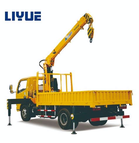 Lorry Crane 4 Ton Mini Pickup Truck Mounted Crane Sq4zk3q Hydraulic