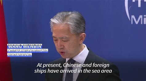 Chinese FM Says Search And Rescue Operation Underway After Fishing